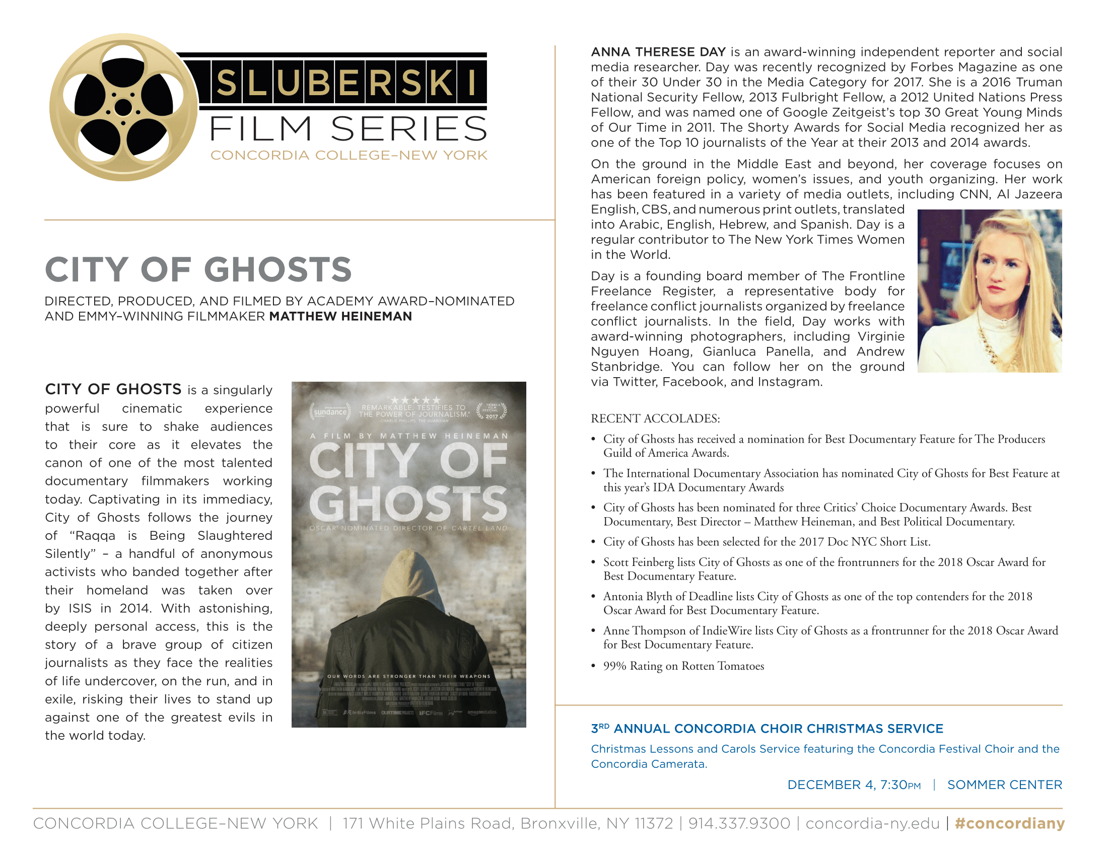 sluberski film series information sheet for city of ghosts
